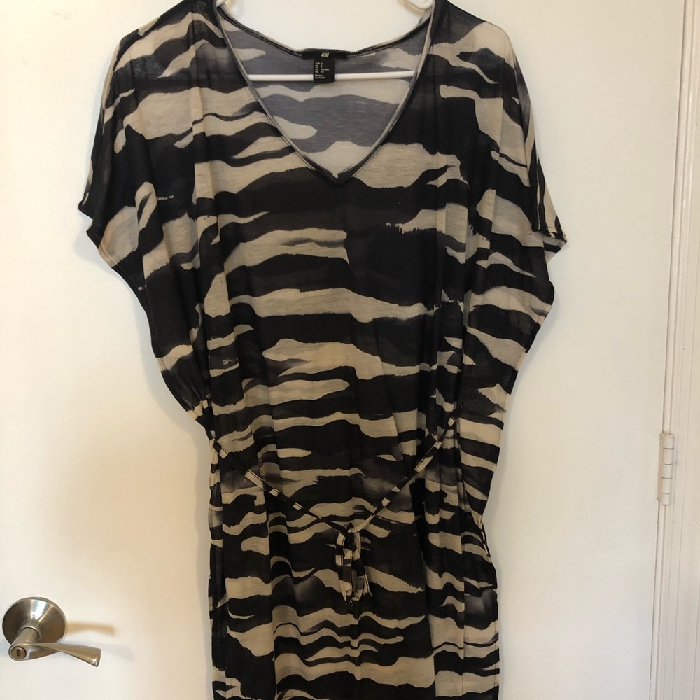 Zebra print blouse